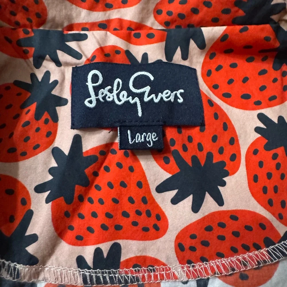 Strawberry Print Pajama Set - Picture 2 of 4